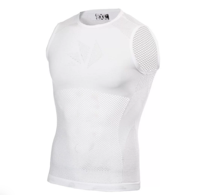 Maglia Termica Moto Bianco Six2 Unisex